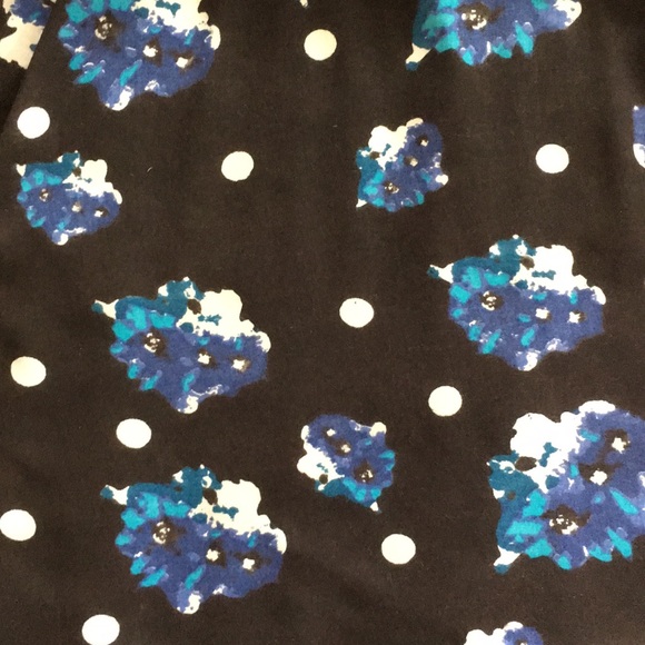 Free people black floral high neck dress sz 2 - Picture 8 of 8